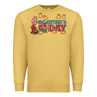 Antique Gold valentines day sweet Premium Sweatshirt - AdoDesignShop