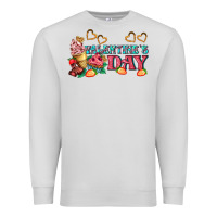Dove Grey valentines day sweet Premium Sweatshirt - AdoDesignShop