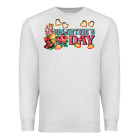 Oatmeal Heather valentines day sweet Premium Sweatshirt - AdoDesignShop