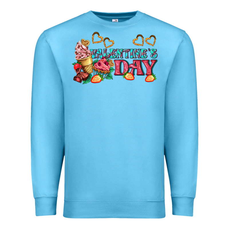 Valentines Day Sweet Premium Sweatshirt by AdoDesignShop | Teevron