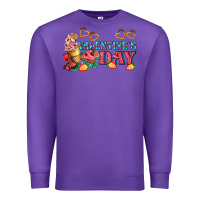 Purple valentines day sweet Premium Sweatshirt - AdoDesignShop