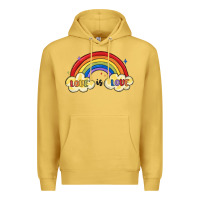 Antique Gold love is love lgbtq Premium Hoodie - MaliasSmallBusiness