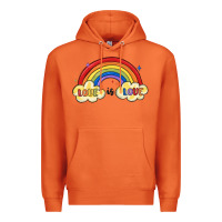 Carrot love is love lgbtq Premium Hoodie - MaliasSmallBusiness