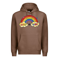 Chestnut love is love lgbtq Premium Hoodie - MaliasSmallBusiness