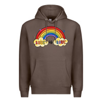 Coffee love is love lgbtq Premium Hoodie - MaliasSmallBusiness