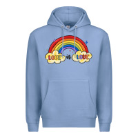Colony Blue love is love lgbtq Premium Hoodie - MaliasSmallBusiness