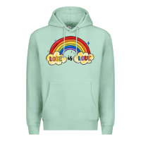 Seafoam love is love lgbtq Premium Hoodie - MaliasSmallBusiness