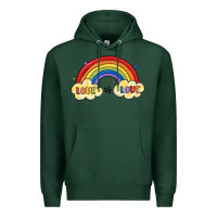 Sports Green love is love lgbtq Premium Hoodie - MaliasSmallBusiness