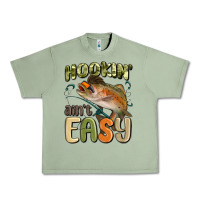 Oil Green hookin' ain't easy Urban Heavy Tee - MaliasSmallBusiness