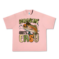 Salmon hookin' ain't easy Urban Heavy Tee - MaliasSmallBusiness