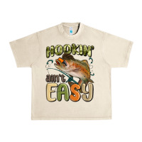 Sandshell hookin' ain't easy Urban Heavy Tee - MaliasSmallBusiness
