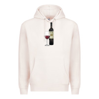Pale Pink California Wine Premium Hoodie - RanaPortraitStore