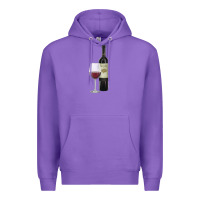 Purple California Wine Premium Hoodie - RanaPortraitStore