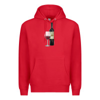 Red California Wine Premium Hoodie - RanaPortraitStore