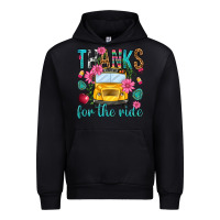Black thanks for the ride Urban Hoodie - NancyCooperArtShop