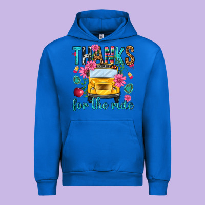 Thanks For The Ride Urban Hoodie Designed By Nancycooperartshop