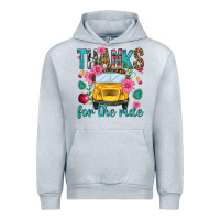 Heather Grey thanks for the ride Urban Hoodie - NancyCooperArtShop