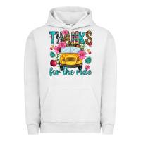 Pigment Lunar Rock thanks for the ride Urban Hoodie - NancyCooperArtShop