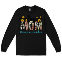 Black boy mom from son up to son down Long Sleeve Tee - Zillion Design Studio