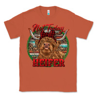 Copper Highland Heifer Christmas Classic Tee - RanaPortraitStore