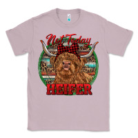 Lilac Highland Heifer Christmas Classic Tee - RanaPortraitStore
