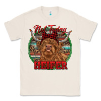 Natural Highland Heifer Christmas Classic Tee - RanaPortraitStore