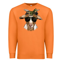 Carrot camouflage bandana goat Premium Sweatshirt - Jasminsmagicworld