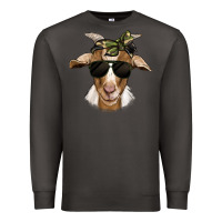 Smoke camouflage bandana goat Premium Sweatshirt - Jasminsmagicworld