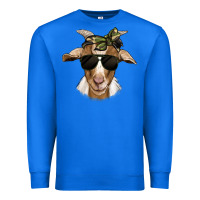 True Royal camouflage bandana goat Premium Sweatshirt - Jasminsmagicworld