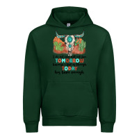 Forest Green i do not and will not fear tomorrow Urban Hoodie - MaliasSmallBusiness