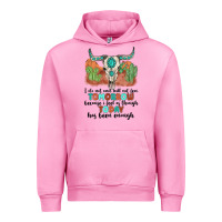 Fuchsia Pink i do not and will not fear tomorrow Urban Hoodie - MaliasSmallBusiness