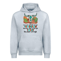 Heather Grey i do not and will not fear tomorrow Urban Hoodie - MaliasSmallBusiness
