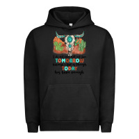 Pigment Black i do not and will not fear tomorrow Urban Hoodie - MaliasSmallBusiness
