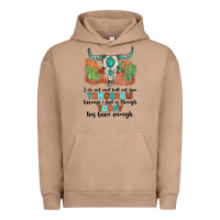 Pigment Burro i do not and will not fear tomorrow Urban Hoodie - MaliasSmallBusiness