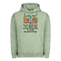 Pigment Oil Green i do not and will not fear tomorrow Urban Hoodie - MaliasSmallBusiness