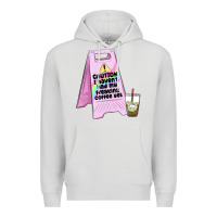 Dove Grey caution i haven't had my coffee yet Premium Hoodie - MaliasSmallBusiness