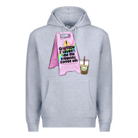 Heather Grey caution i haven't had my coffee yet Premium Hoodie - MaliasSmallBusiness