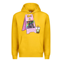 Lemon caution i haven't had my coffee yet Premium Hoodie - MaliasSmallBusiness