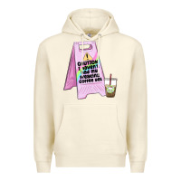 Sandshell caution i haven't had my coffee yet Premium Hoodie - MaliasSmallBusiness