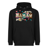 Black daisy mamaw Heavyweight Hoodie - AdoDesignShop