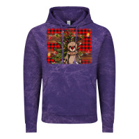 Cloud Purple reindeer trees background Vintage Hoodie - AdoDesignShop