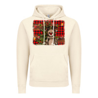 Vintage Artic reindeer trees background Vintage Hoodie - AdoDesignShop
