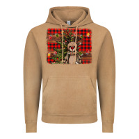 Vintage Camel reindeer trees background Vintage Hoodie - AdoDesignShop