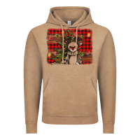 Vintage Coffee reindeer trees background Vintage Hoodie - AdoDesignShop