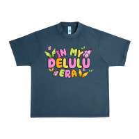 Midnight Navy in my delulu era Urban Heavy Tee - MaliasSmallBusiness