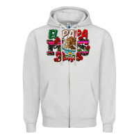 Dove Grey al papa mas chingon Zipper Hoodie - CTS Tumbler Store