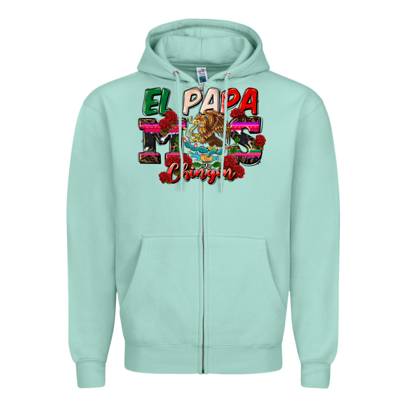 Al Papa Mas Chingon Zipper Hoodie by CTS Tumbler Store | Teevron
