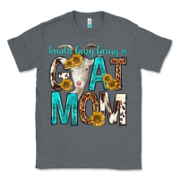 Charcoal Heather kinda busy being a goat mom Classic Tee - texasbilliewilder