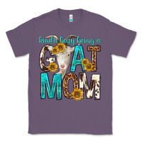 Lavender kinda busy being a goat mom Classic Tee - texasbilliewilder
