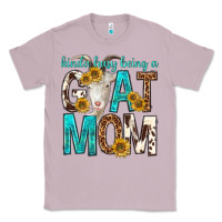 Lilac kinda busy being a goat mom Classic Tee - texasbilliewilder